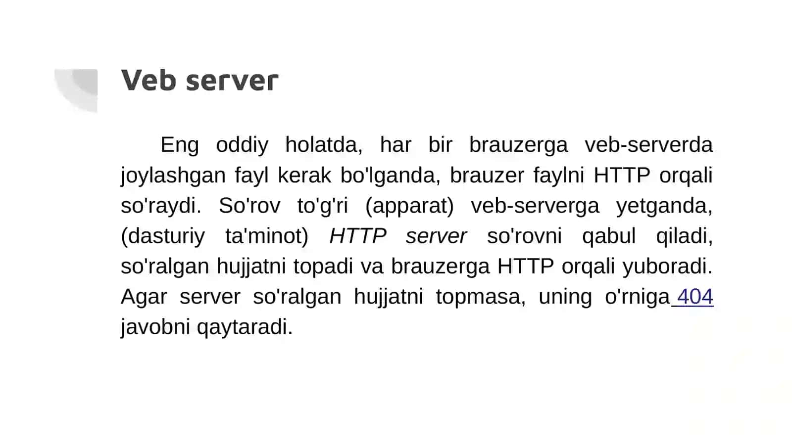 Veb server 4