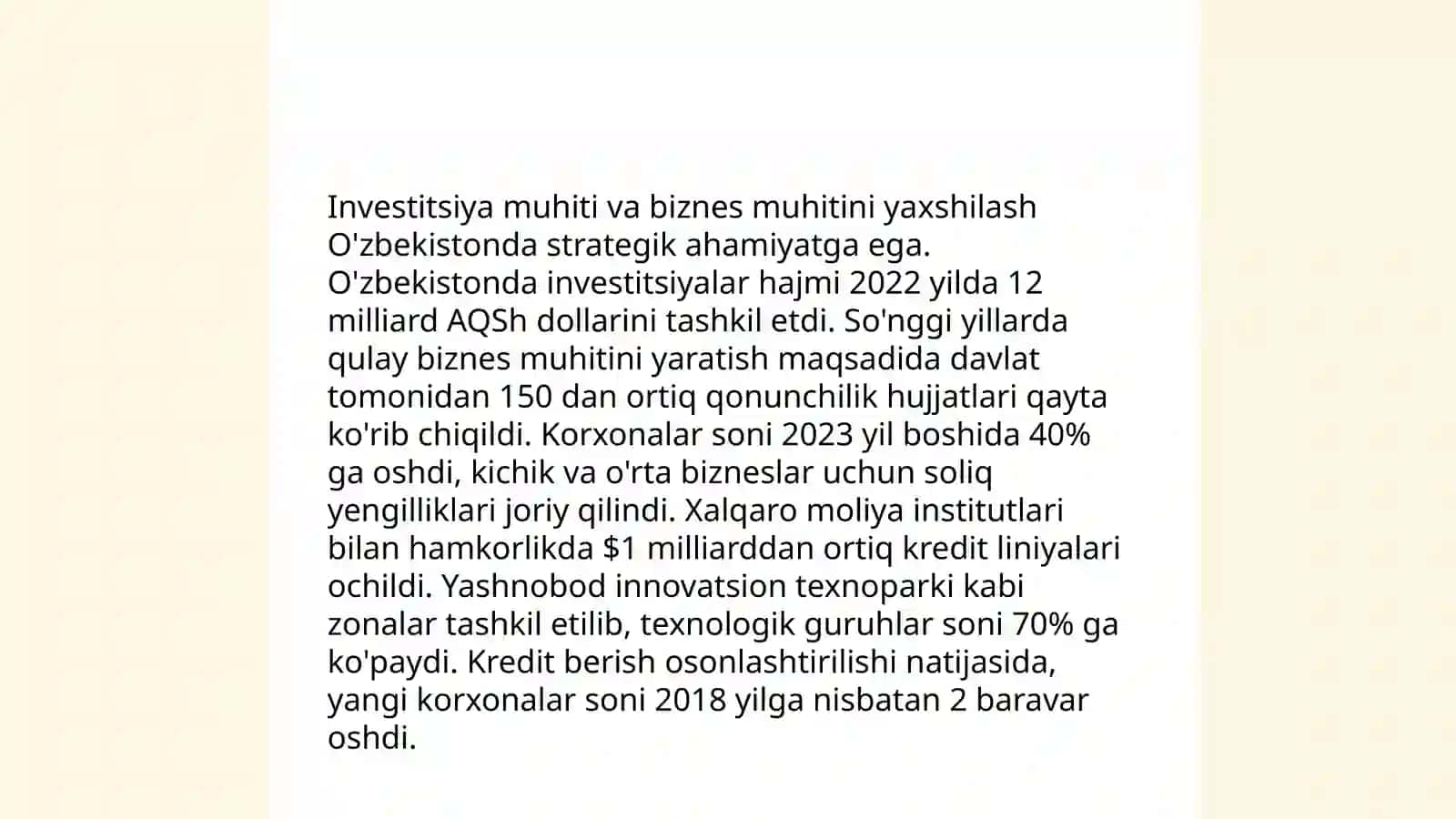 Harakatlar strategiyasining hayotga tadbiq etilishi va uning natijalari 4