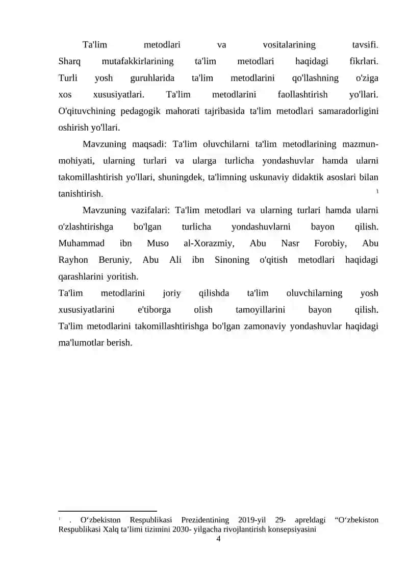 Ta'limiy metodlar 4