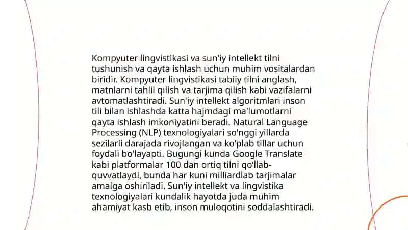 Zamonaviy lingvistik yoʻnalishlarning tadqiq etilishi 4