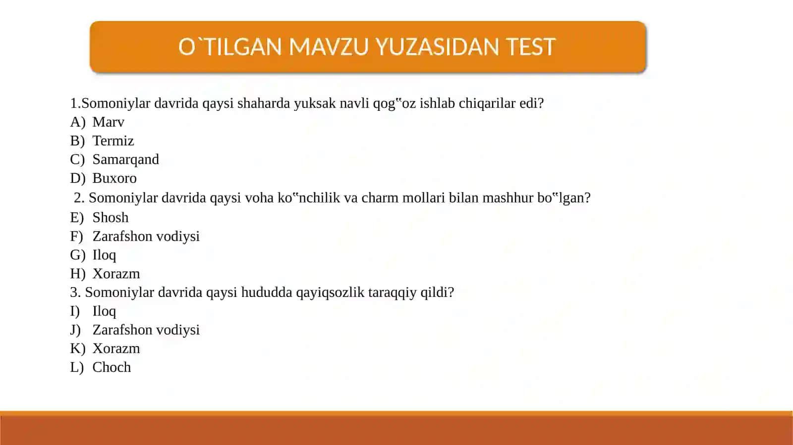 Somoniylardavri dijtimoiyiqtisodiyhayot 4