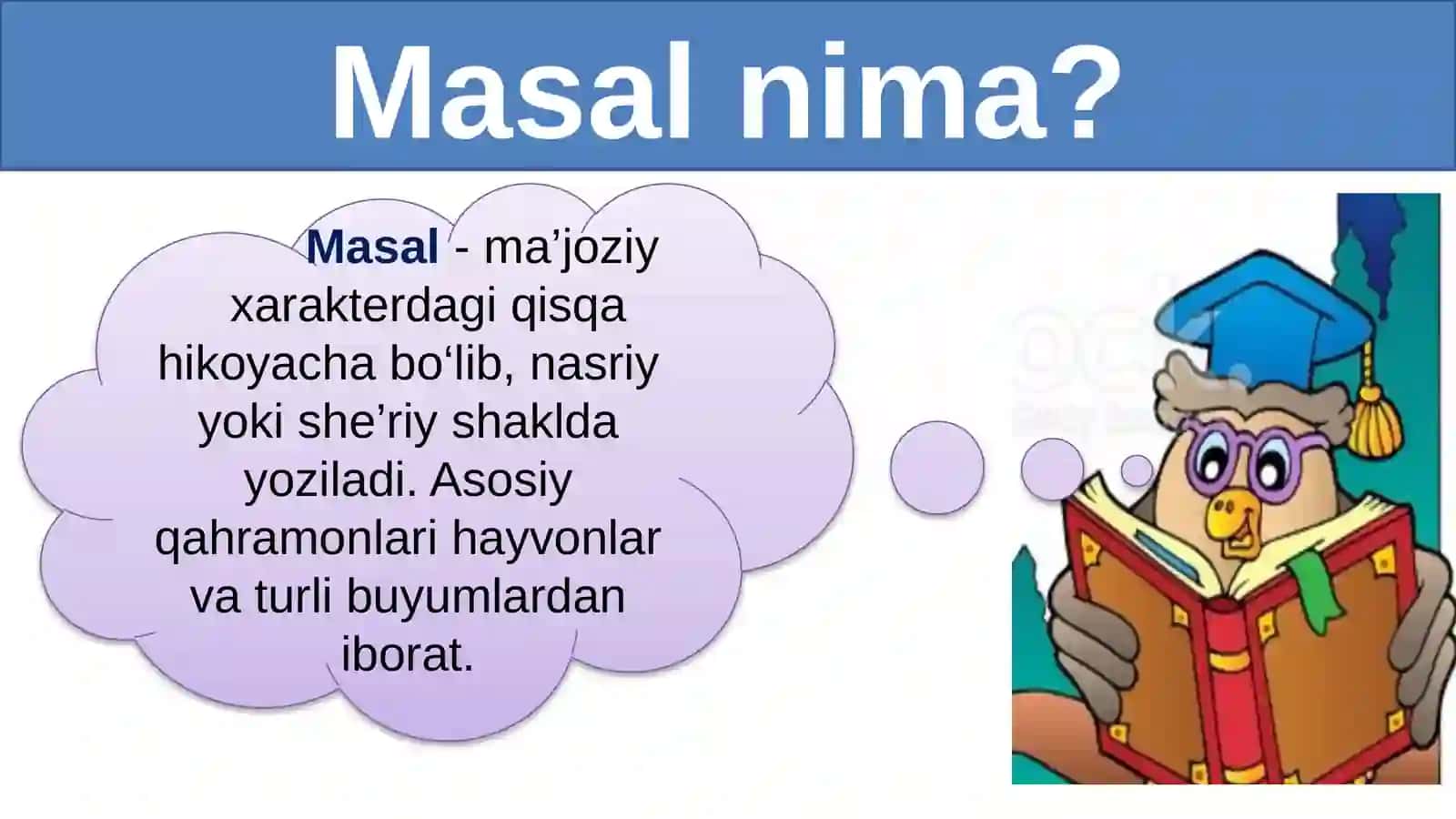 5-sinf Adabiyot fanidan Frigiyalik faylasuf Ezop dars taqdimoti 4