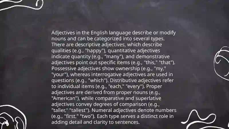 Adjectives 4