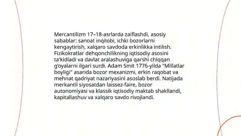 Klassik maktab shaklanishining tarixiy shartlari 4