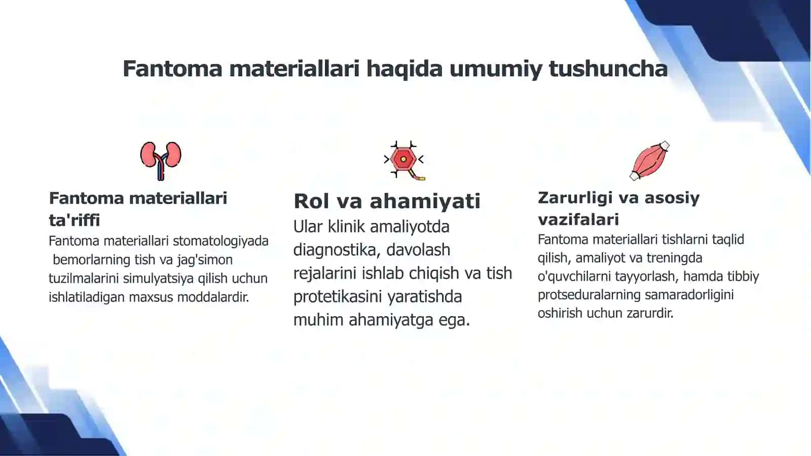 Fantomlarda 1-sinf Karies kovaklarini charxlash 4