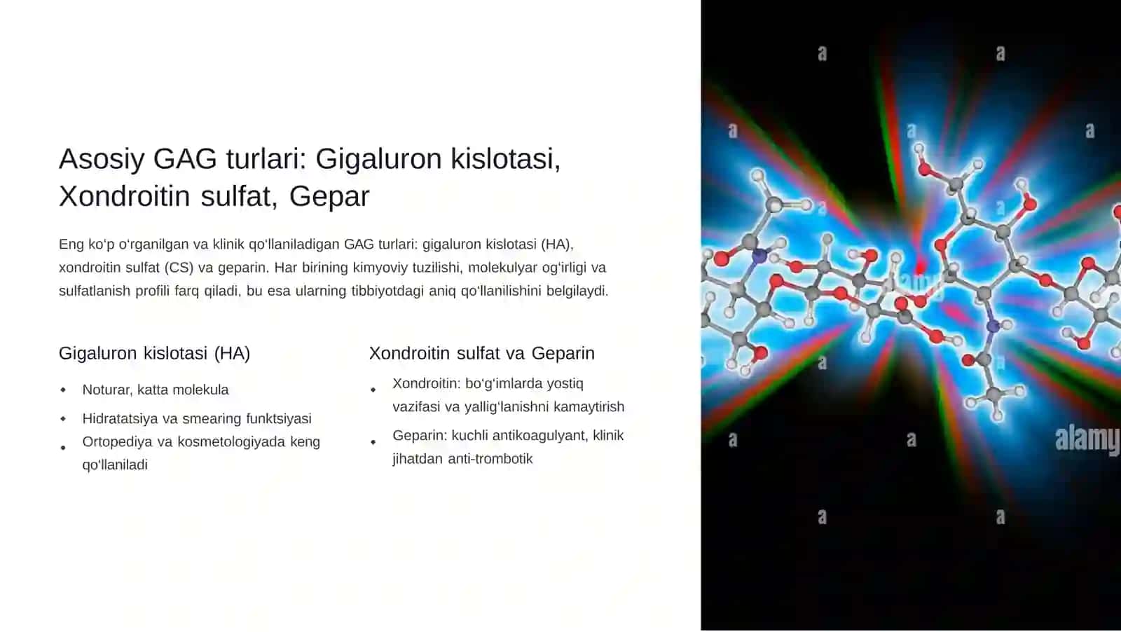 Glikozaminoglikanlarningtibbiyotdaqo'llanilishi:Kengqamrovlitahlil 4