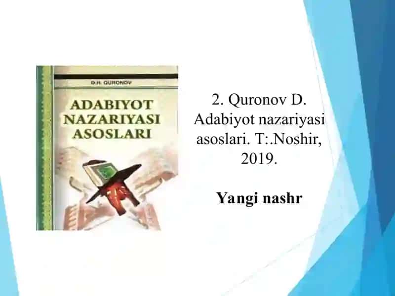 Adabiyotshunoslik 4