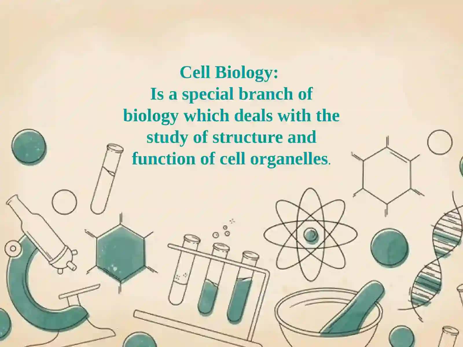 Cell BiologyLec.1 4