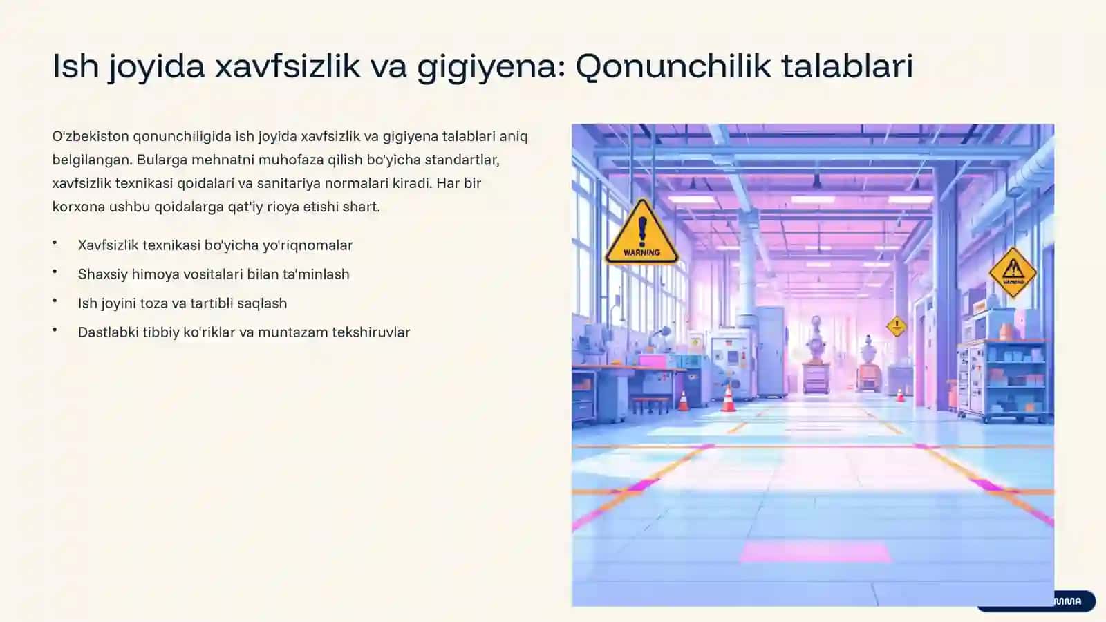 Mehnat muhofazasi va Mehnat nizolari Ishchilar huquqlari himoyasi 4