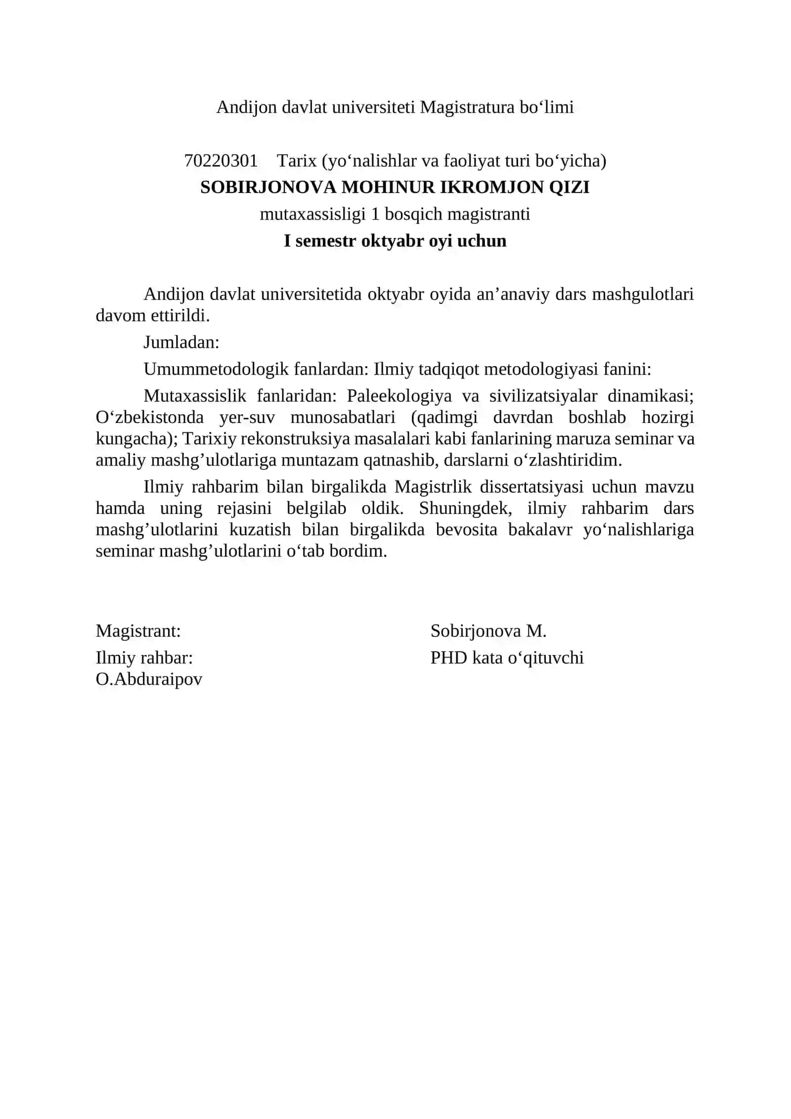SHAXSIY KALENDAR ISH REJASI 4