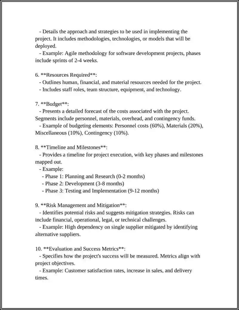 Project proposal development 4