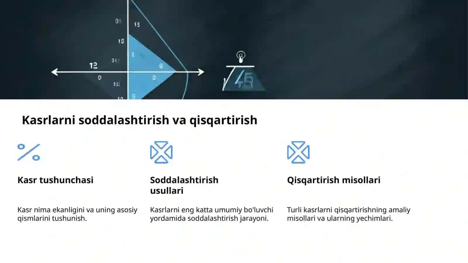 Kasrlar va ular ustida amallar 4