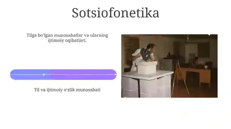 Sotsiolingvistika va Til O'zgarishi 4