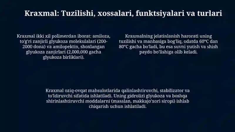 Polisaxaridlar 4