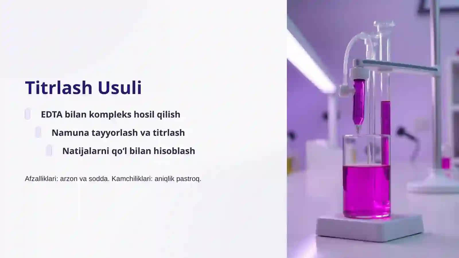 Magniy Miqdorini Aniqlash: Kirish 4
