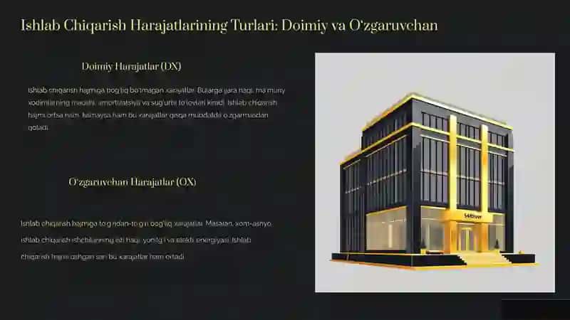 Iqtisodiy Harajatlar va Ishlab Chiqarish Harajatlari: Tushuncha, Tarkib va Turlari 4