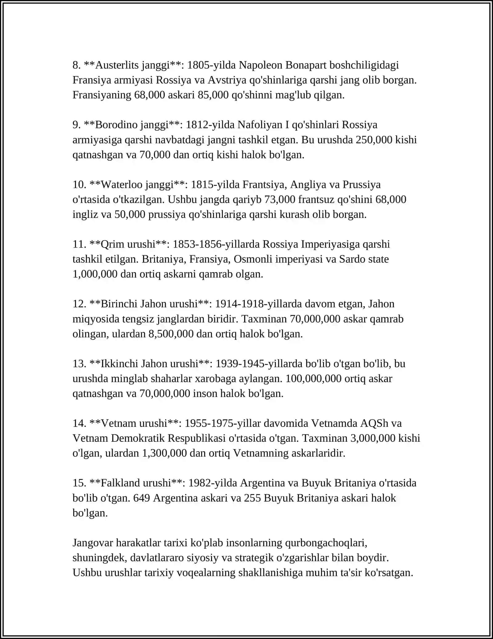 ASKARNING JANGOVAR HARAKATLARI 4