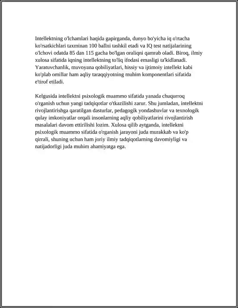 INTELLEKT PSIXOLOGIK MUAMMO SIFATIDA 4
