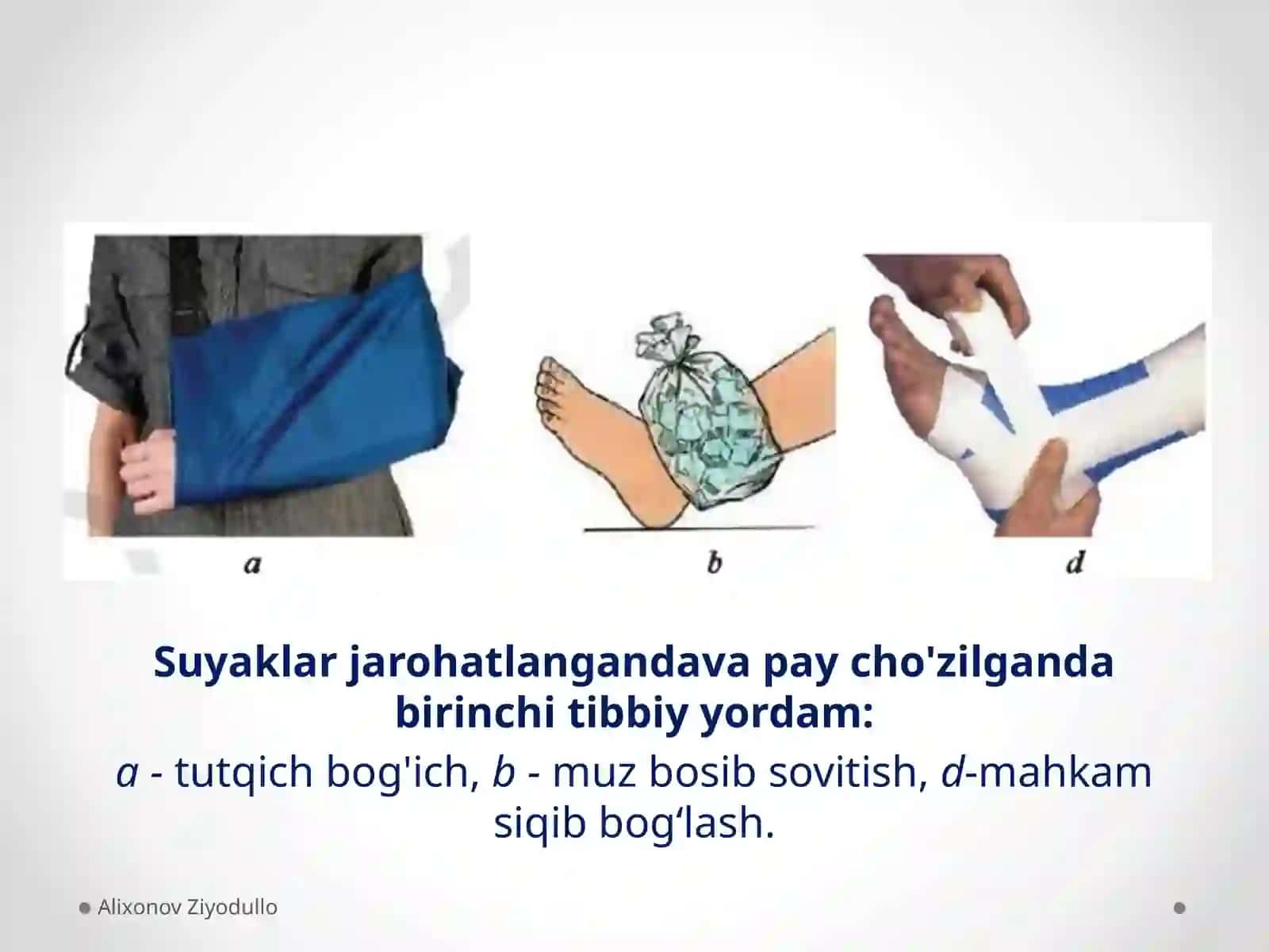 Suyaklarshikasdanganidabirinchiyordamko‘rsatish 4
