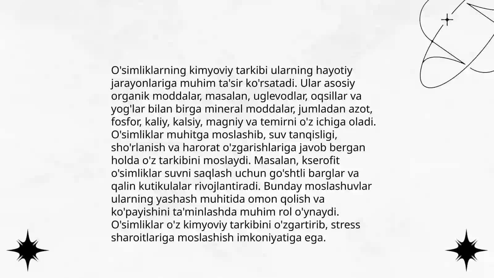 Tuproq muhitiga organizmlarning moslashishi 4