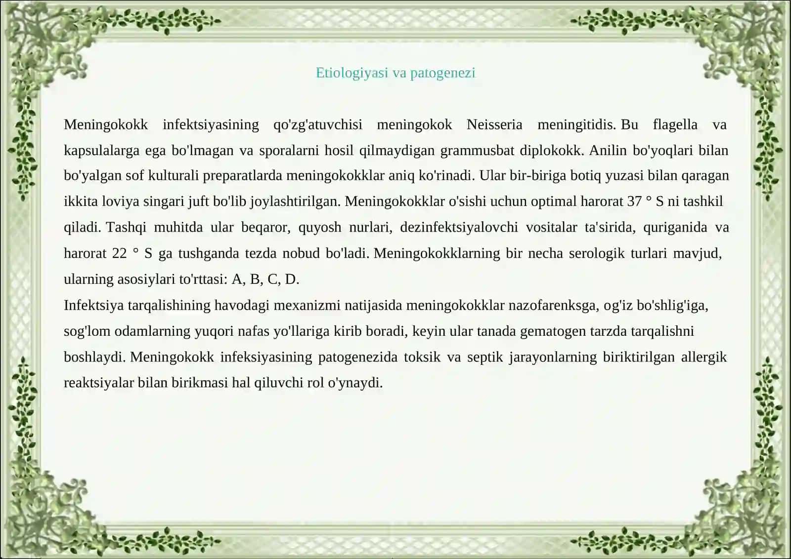 Meningokokk 4