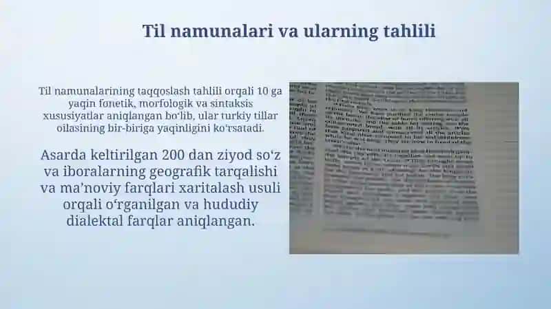 Mahmud Koshg'ariyning "devoni lugʻati-at turk "asari 4