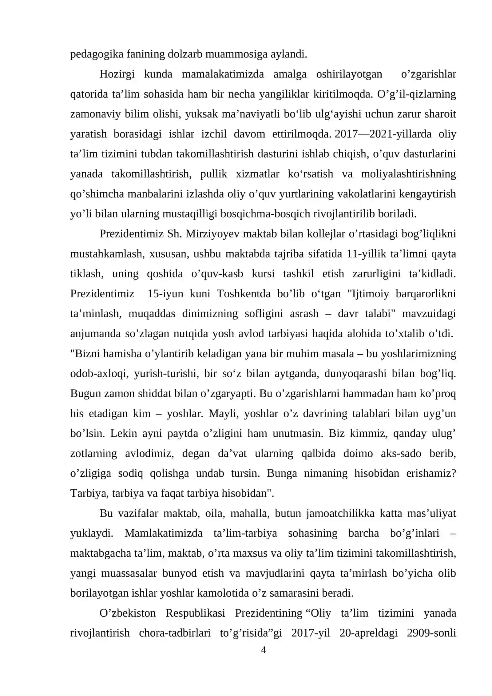 Determinantlarni hisoblash kurs ishi 4