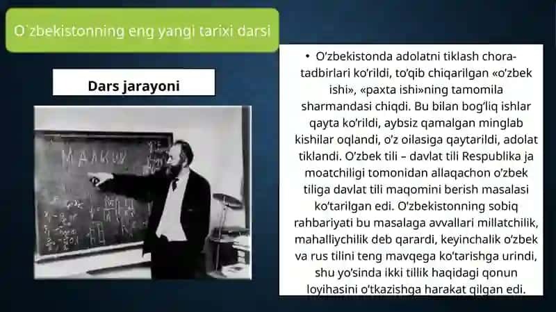 O`zbekiston Républika Tashkil Topishi 4