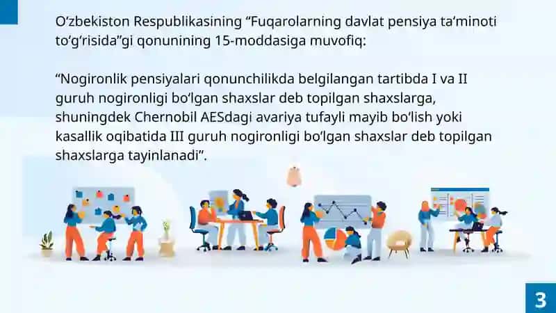 Nogironlik pensiyalarini tayinlash,hisoblash va to'lash tartibi 4