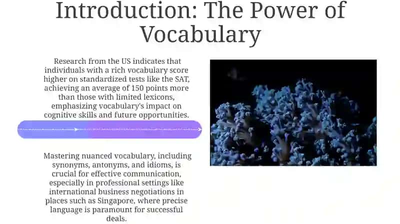 Vocubulary and skills development 4