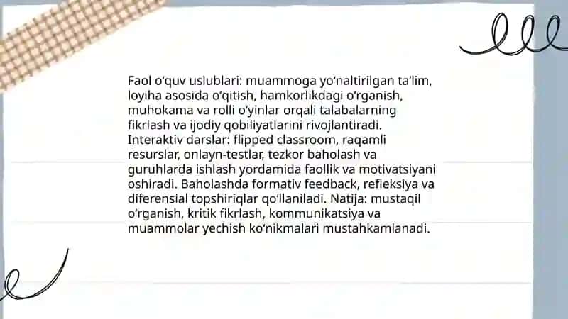 Pedagogning inavatsion faolyati 4