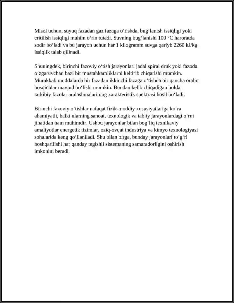 BIRINCHI VA IKKINCHI FAZOVIY OʻTISHLAR 4