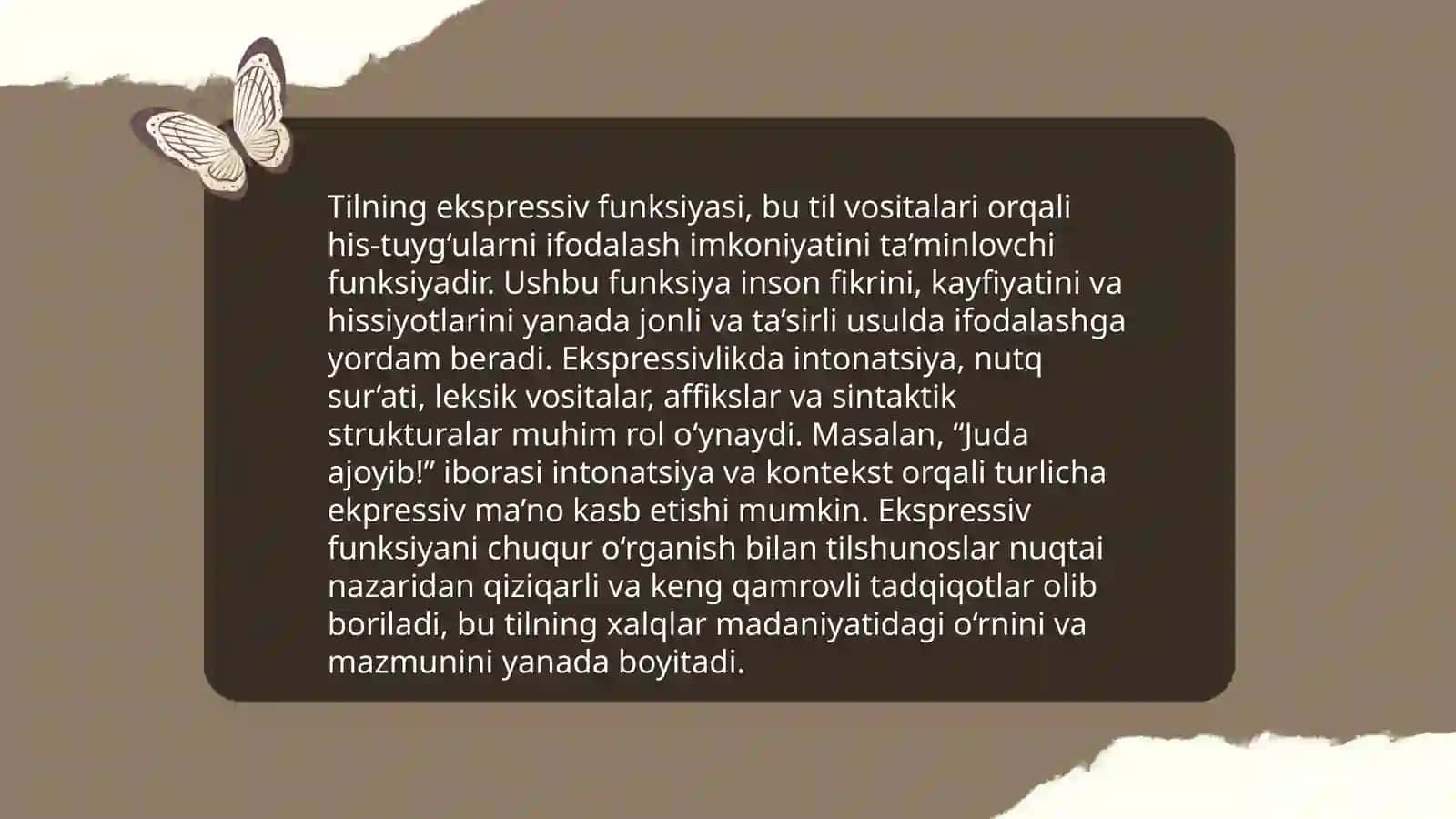 Tilning kommunikativ funksiyasi 4