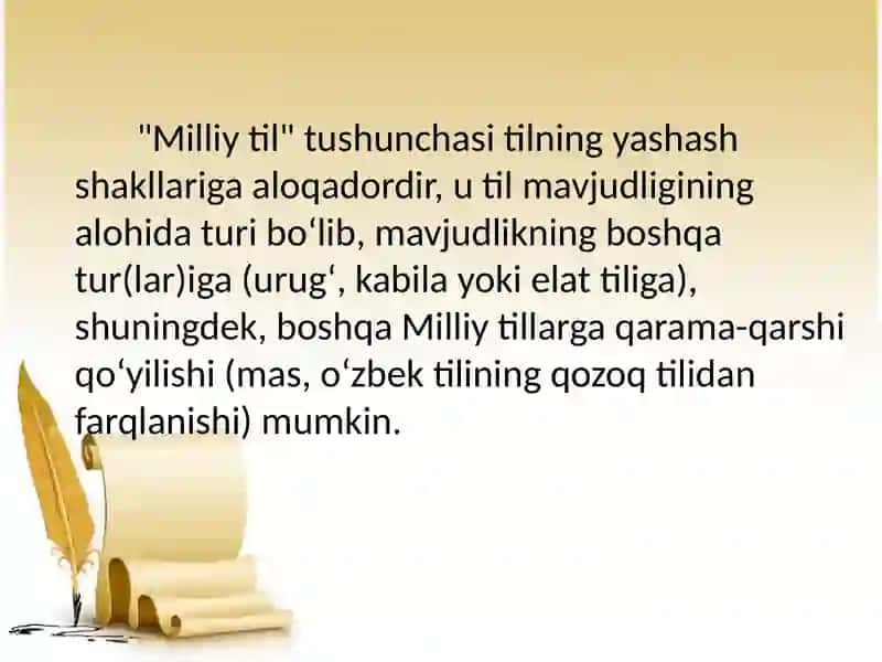 Milliy va adabiy til 4