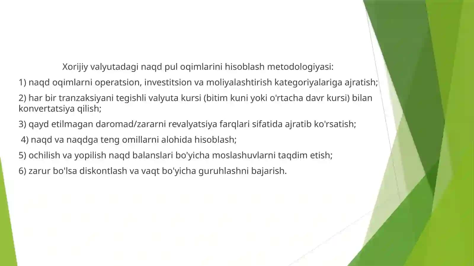 Xorijiy valyutadagi pul mablagʻlari oqimining tahlili 4