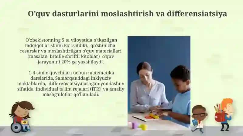 Inklyuziv ta’lim muhitini yaratish: strategiya va amaliyot 4