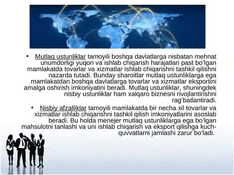 Xalqaro menejment fanining nazariy asoslari 4