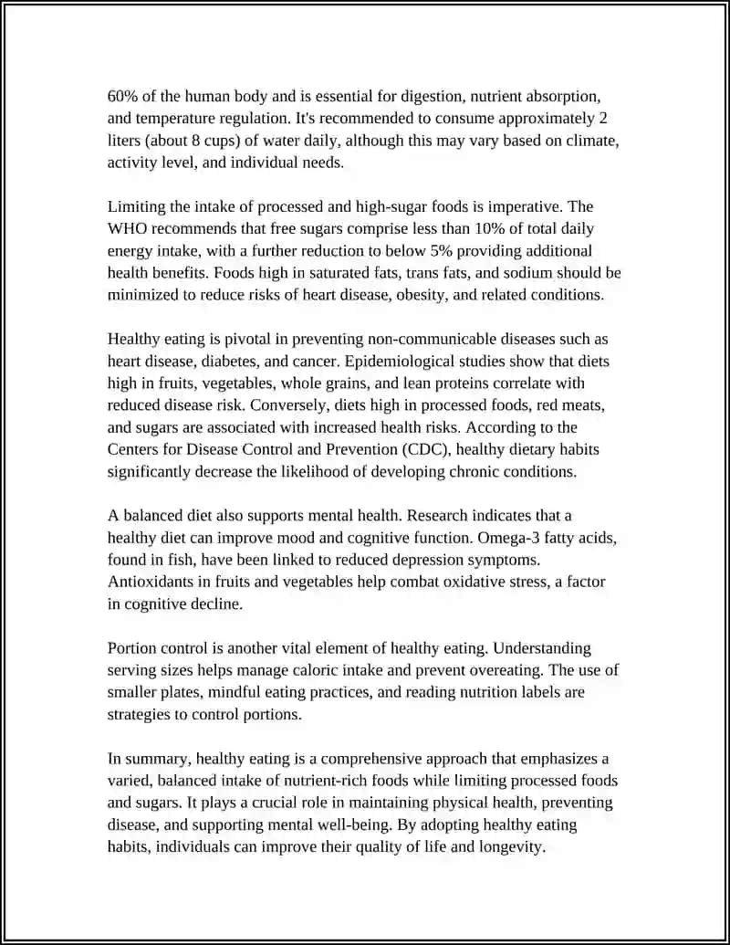Introduction to Healthy Eating 4