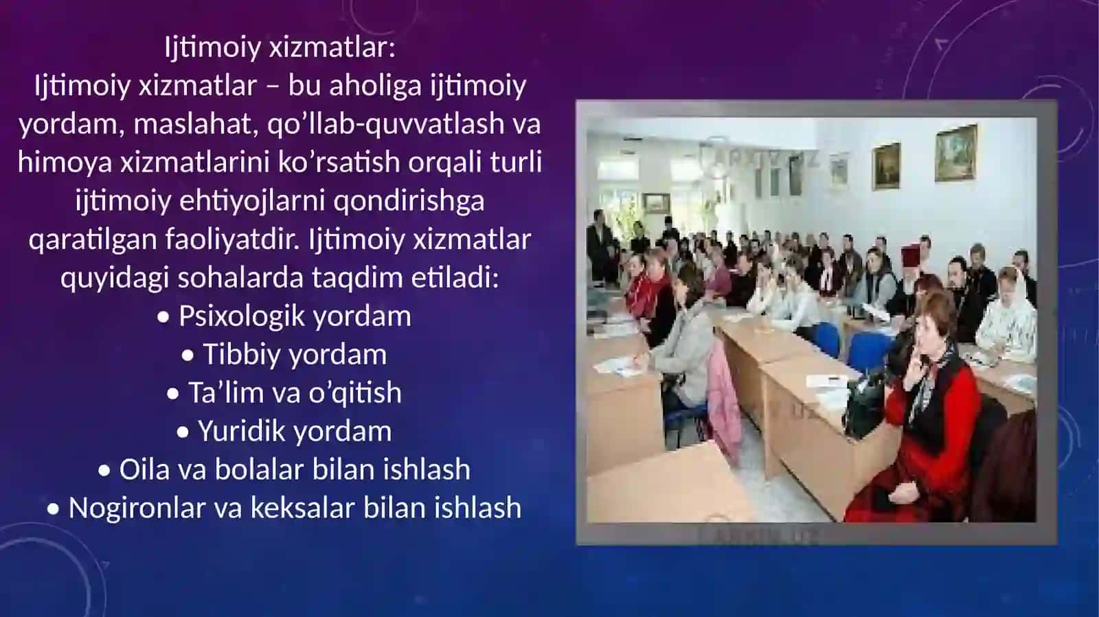 Ijtimoiy xizmatlar va agentliklar faoliyatini muvofiqlashtirishda ijtimoiy xodimning roli 4