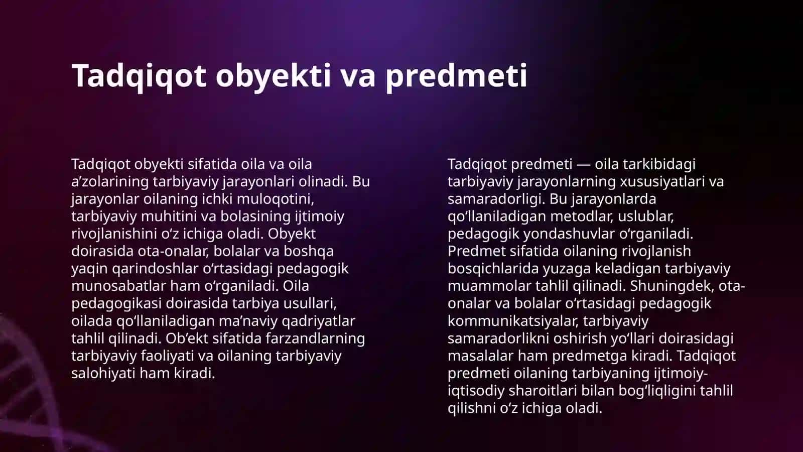 OILA PEDAGOGIKASI FANING TADQIQOT METODLARI 4