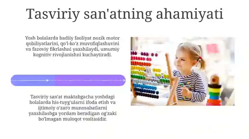 Maktabgacha yoshdagi bolalarni har tomonlama rivojlantirishda tasviriy faoliyat turlari 4