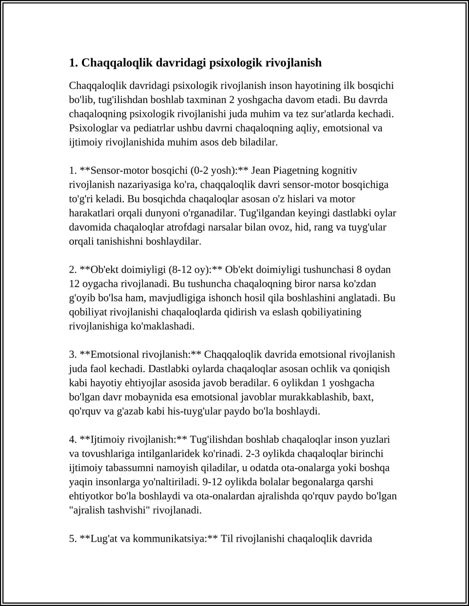 CHAQALOQLIK DAVRINING PSIXOLOGIK XUSUSIYATLARI 4