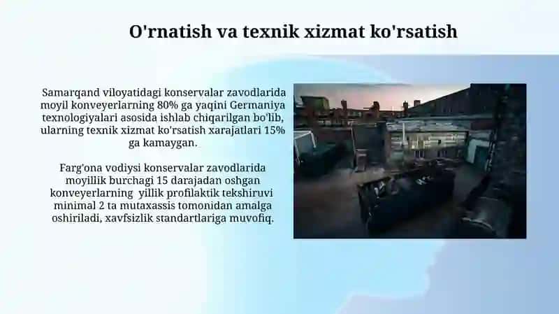 Qiyalik Konveyerlarning Ish Prinsipi va Texnik Xususiyatlari 4