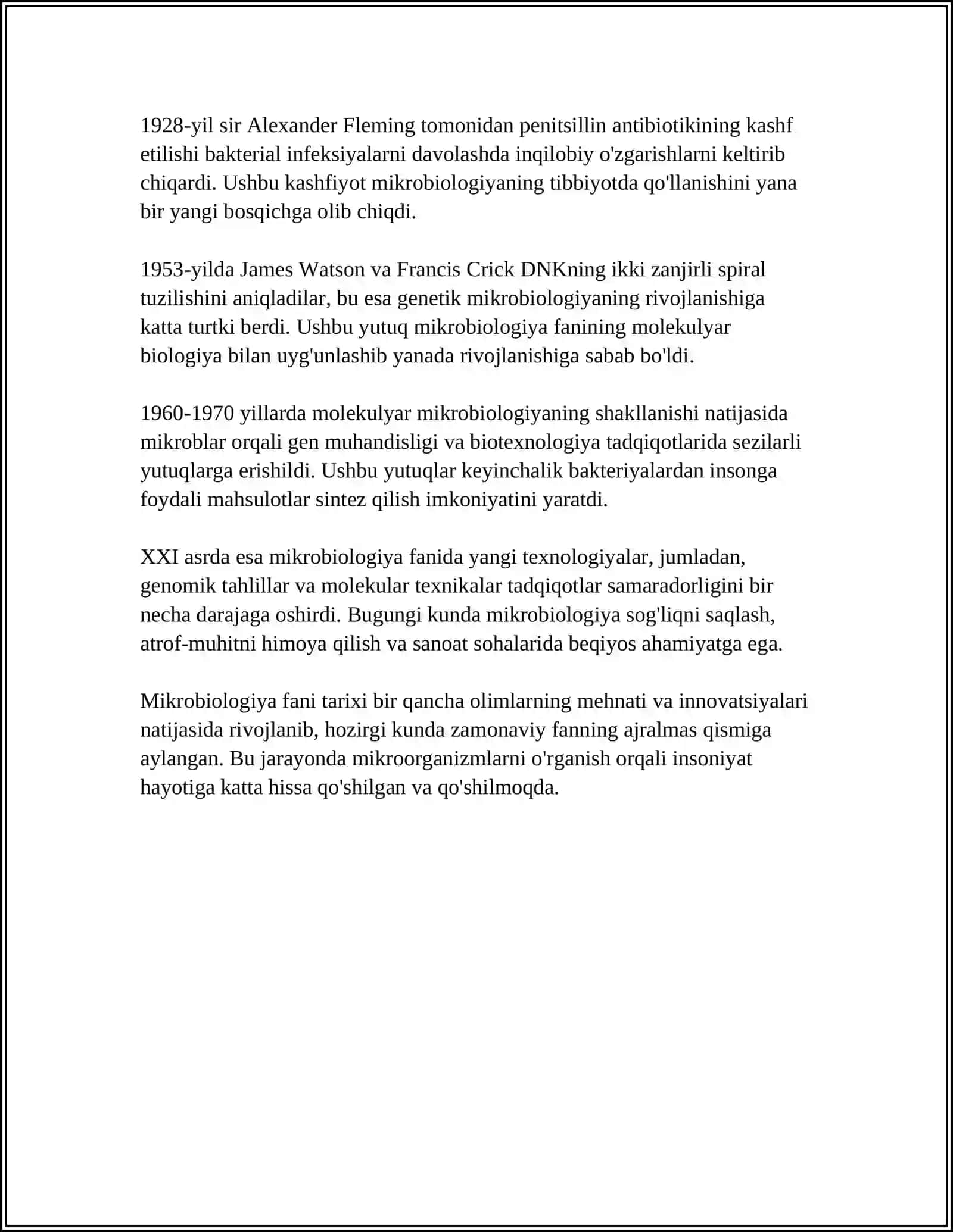 Mikrobiologiya Fani va Uning Vazifalari 4