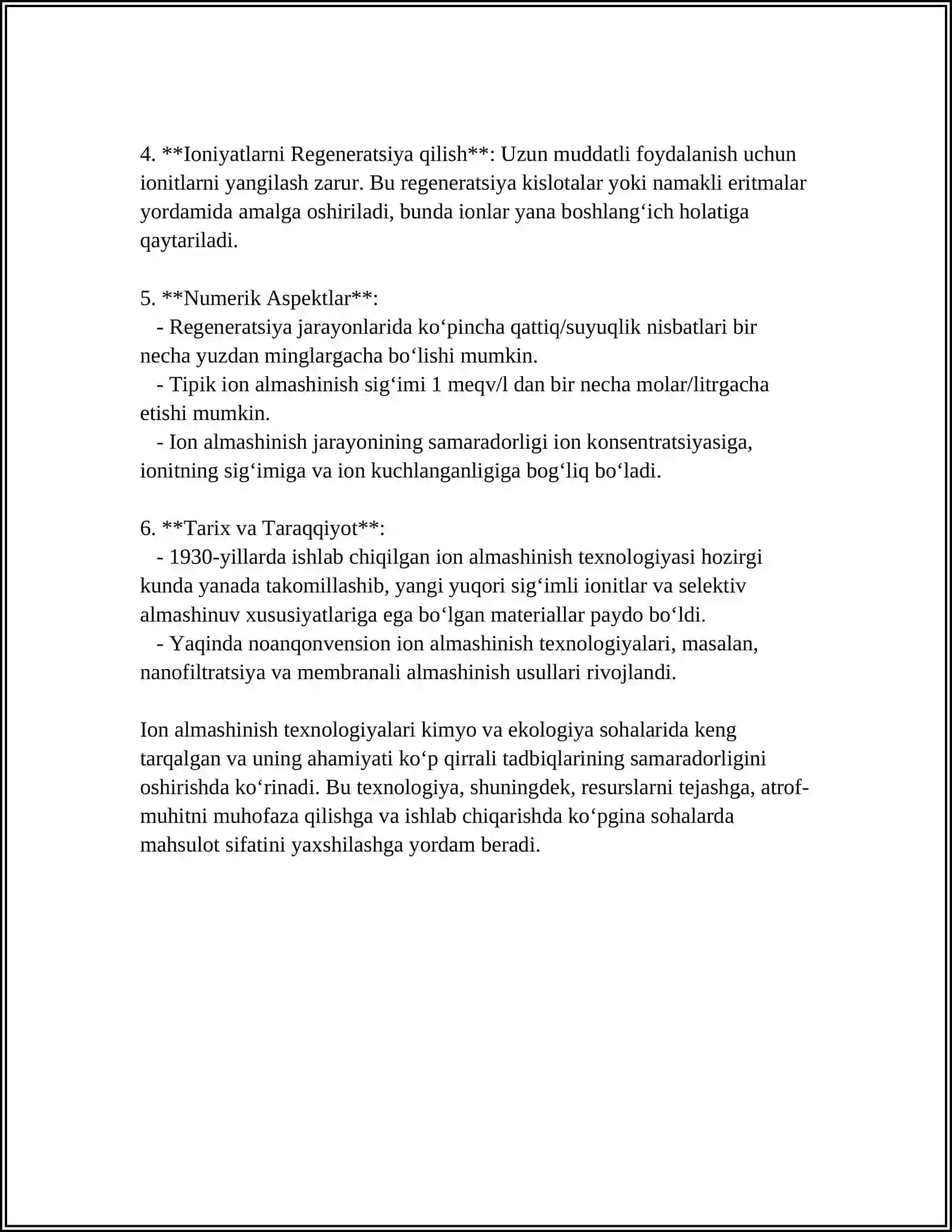 Ion Almashinishning Asosiy Kontseptsiyalari 4