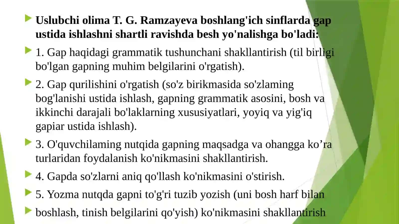 Boshlang`ich sinflarda sintaktik tushunchalar ustida ishlash 4