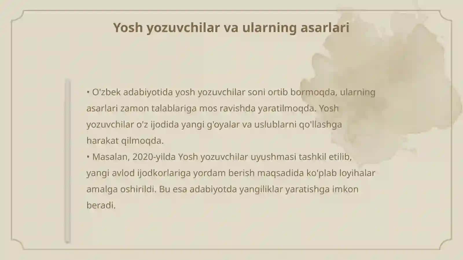 Oʻtkir Hoshimovning oʻn sakkizga kirmagan kim bor 4