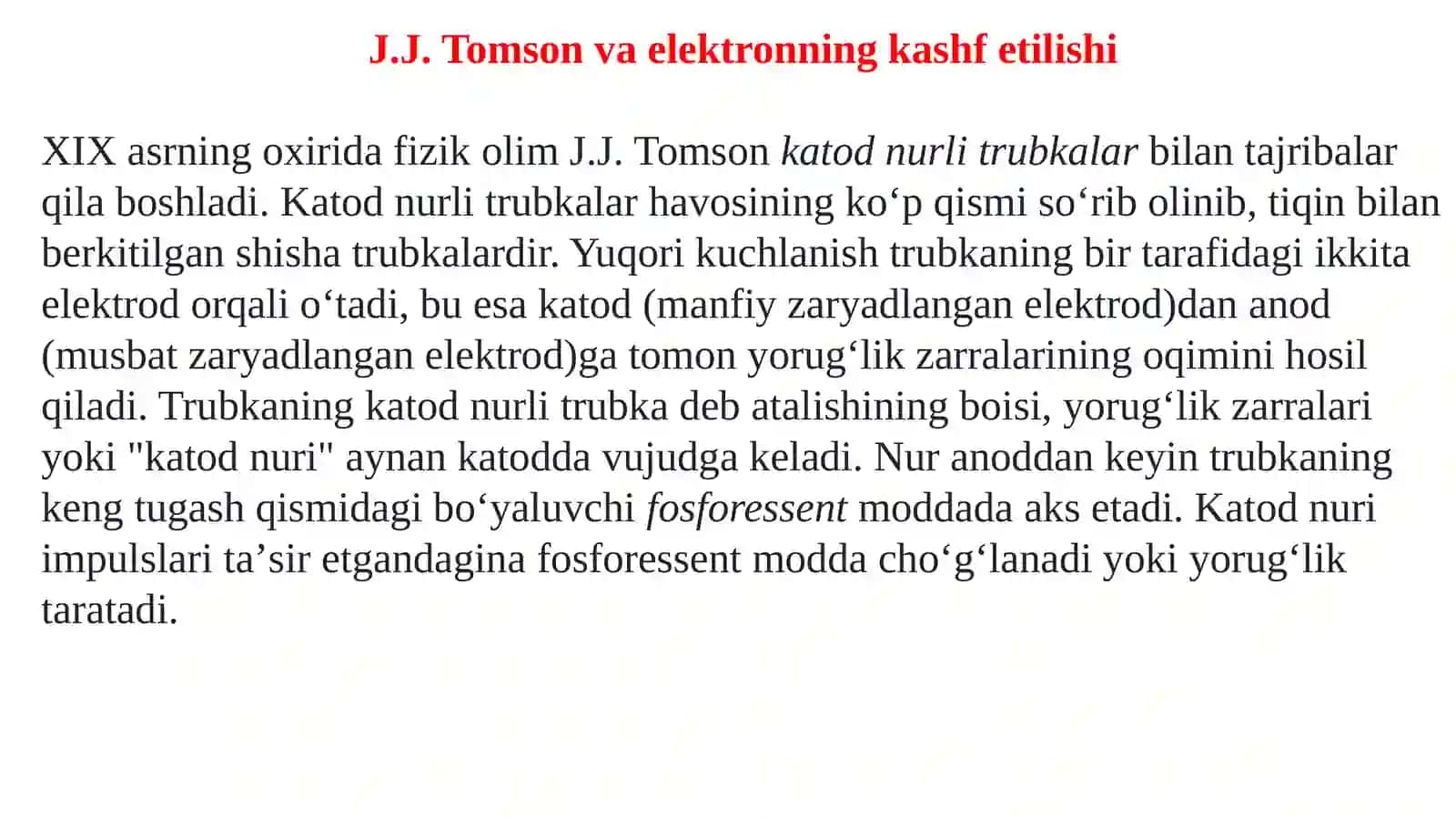 Atom va yadro tuzilishi 4