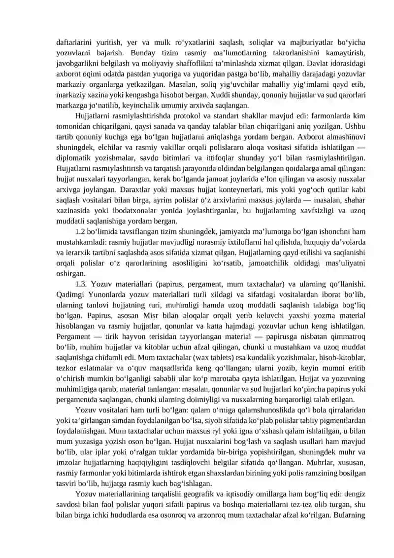 Qadimgi Yunonistonda hujjat yurituvlari 4