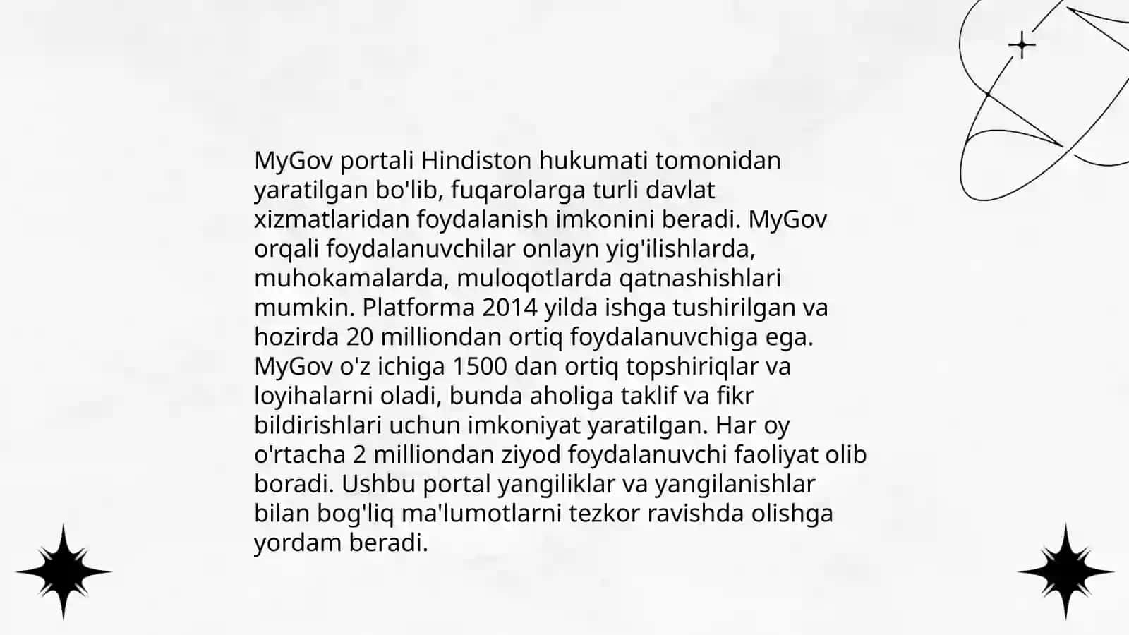Elektron hukumat tizimi 4